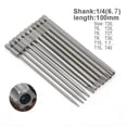 thumbnail image 4 of EchoBliss 11 Piezas 100 Mm De Largo Magnético Para Torx Brocas De Destructor Eléctrico Cabeza De Destructor -T40, 4 of 4