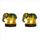 thumbnail image 1 of 2X Lámpara de Mesa de Animales Lámpara de Elefante de Resina Teñida Luz de Noche de Escritorio Luz de Noche de Mesa, Lámpara de Luz de Noche de Animales Teñidos 3D, 1 of 5