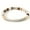 bamboo leaf agate, Silvery, variant on Custom Engraved Natural Stone Bracelet - Elegant & Bohemian, Handcrafted Friendship Beaded Bracelet with Inspirational Name Phrase, Ideal Christmas Gift for Her,Amethyst, Rose Golden