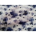 thumbnail image 5 of oneOone Cotton Poplin Blue Fabric Floral & Craft Projects Decor Fabric Printed By The Yard 42 Inch Wide, 5 of 5