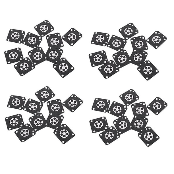 40 Unids Partes de Carburador Motosierra Carburador Membrana Membrana Set para Motosierra Carburador Ms210 Ms230 Ms2500 Accesorios de Cadena