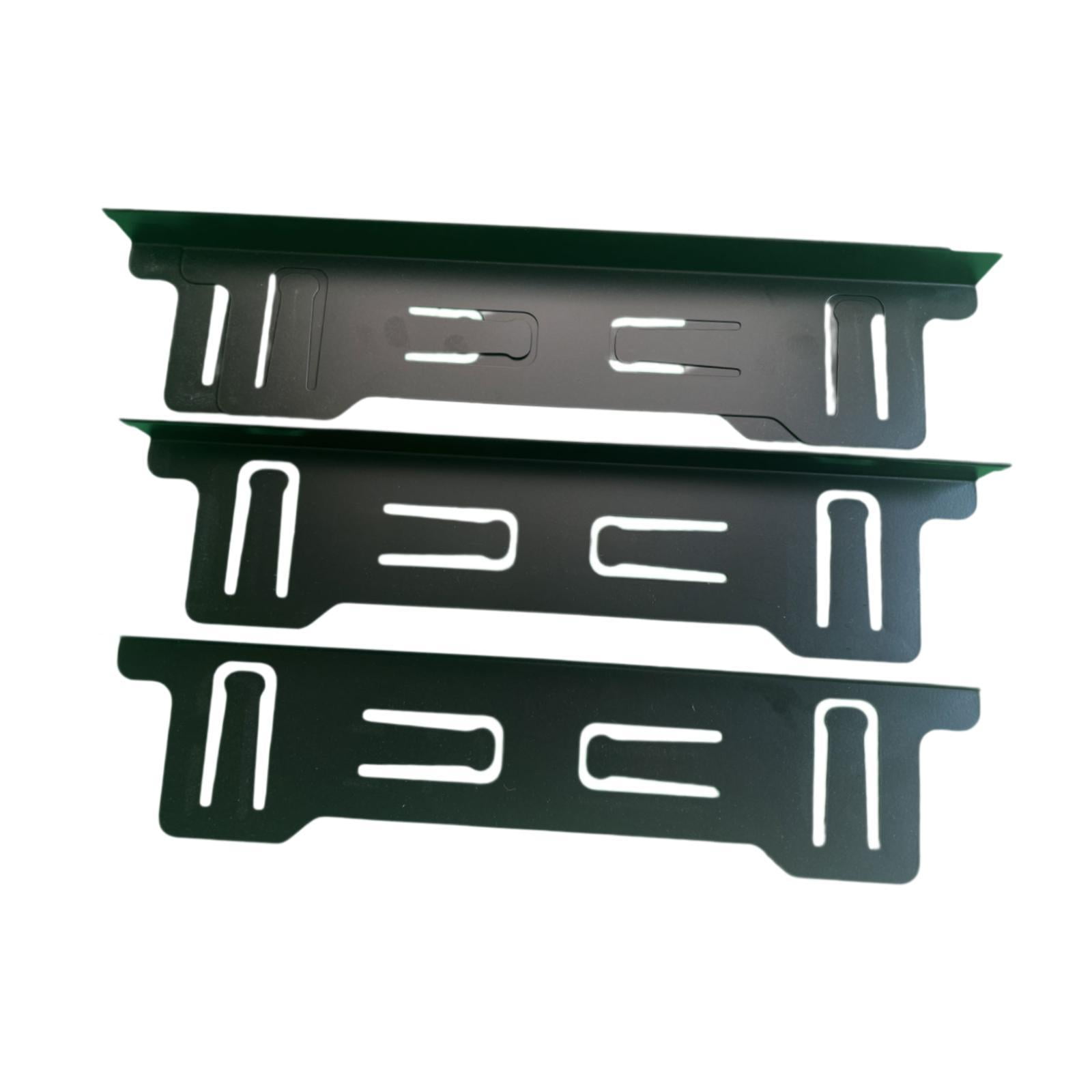 Fancyes 4Pcs Stovetop Space Covers Heat Resistant Cabinet Space Filler for Dining Room Black