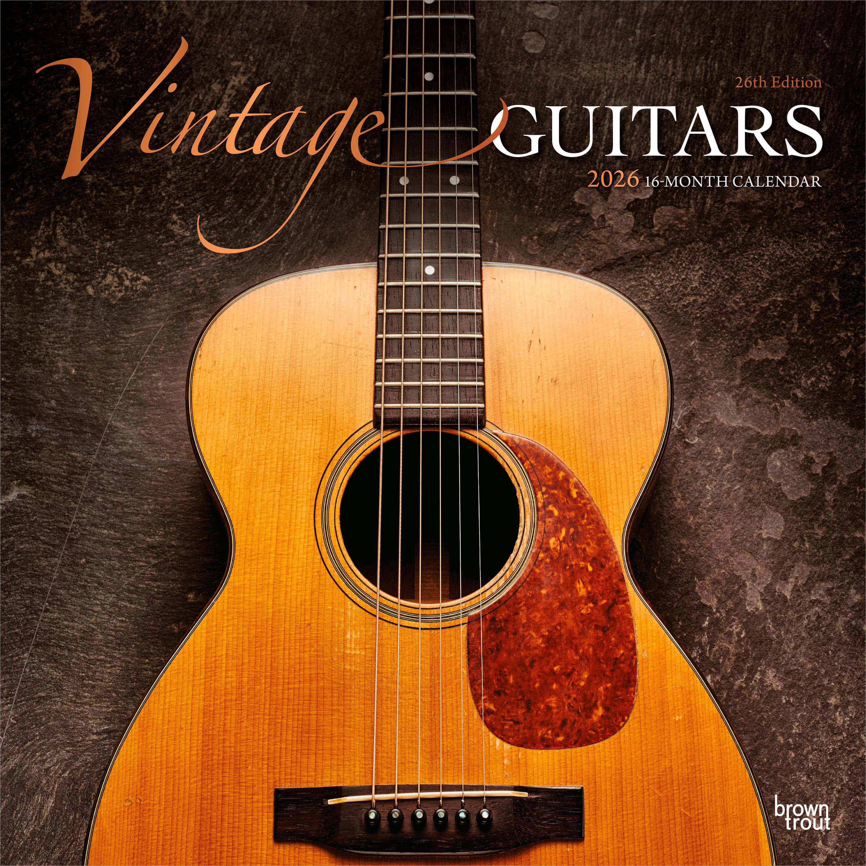 Vintage Guitars 2026 Square Flap FOIL