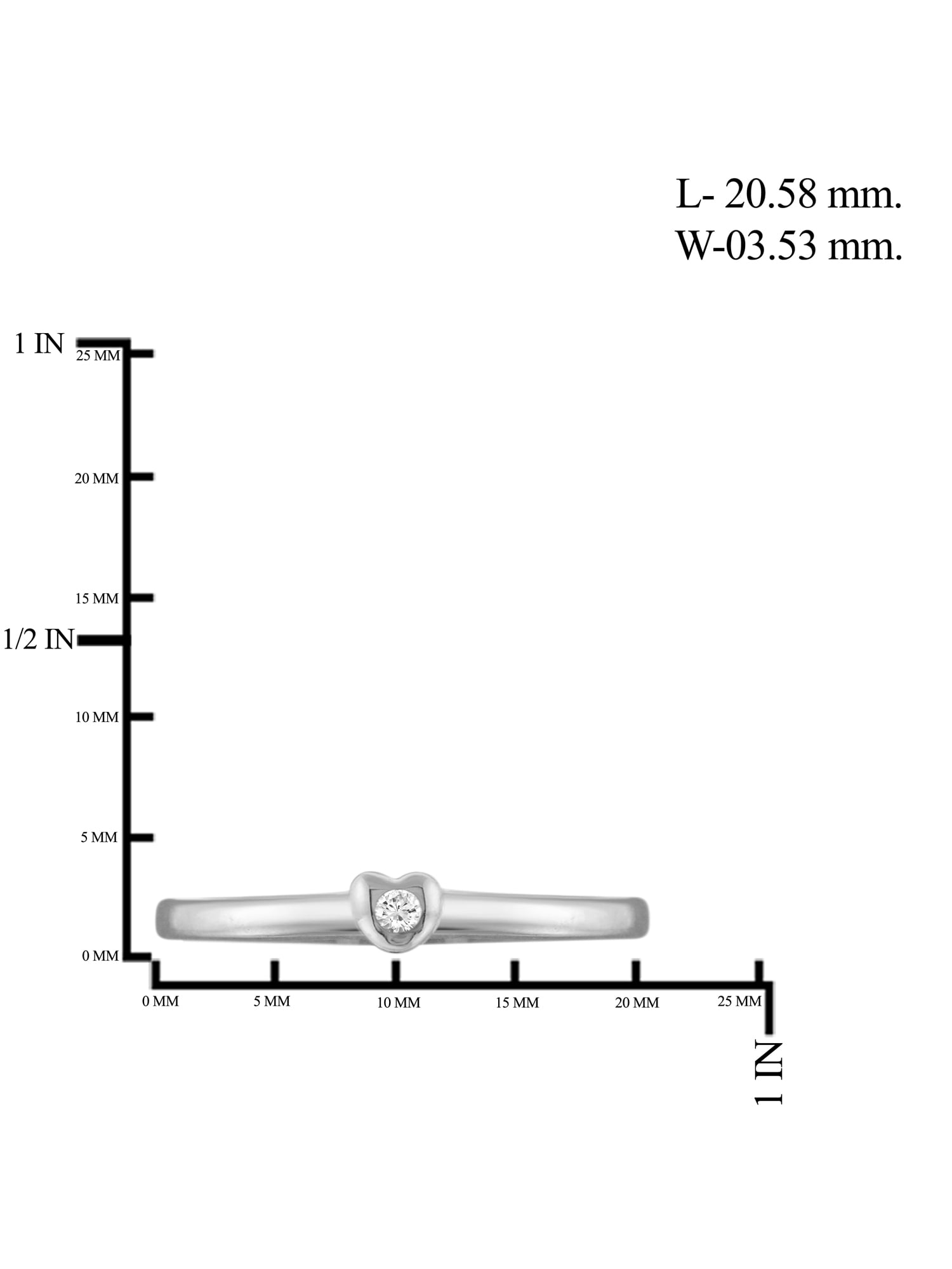 JewelersClub Diamond Rings for Women – Accent White Diamond Ring Jewelry– Sterling Silver Bands for Women –– Ring by JewelersClub