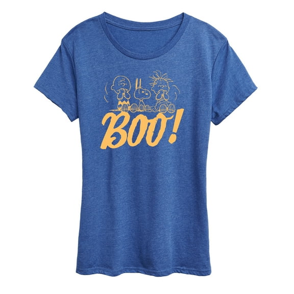 Peanuts - Boo - Women's Short Sleeve Graphic T-Shirt