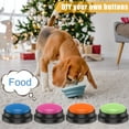 thumbnail image 4 of Keyohome 4Pcs Dog Talking Button Recordable Dog Communication Button Colorful Pet Training Buttons for Dogs Pets Speech Home,Battery Powered, 4 of 10