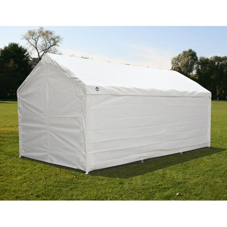 King Canopy 10 X 20 Ft Hercules Enclosed Canopy Carport Walmart Com