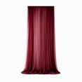 thumbnail image 2 of Outdoor Sheer Curtain, Light Filtering Privacy Drape for Patio Gazebo Porch, Weatherproof Mosquito Net Mesh Curtain Panel for Pergola, Balcony, Garden, and Window Decoration, 2 of 8