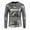 Grey, variant on Curuila Mens Shirt Slim Fit Solid Color Pullover Crew Neck Long Sleeve T Shirt Fashion Comfort Sweatshirt Yellow Size L