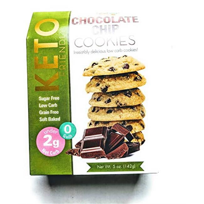 Set of 3 KetoFriendly Chocolate Chip Cookies 5 oz.