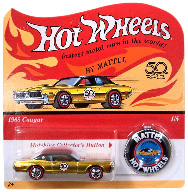 Details about   2018 Hot Wheels 50th Anniversary Black Gold You Select 