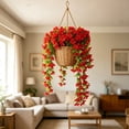 thumbnail image 4 of Flores Colgantes de Glicinia Artificial – Enredaderas Artificiales de Seda para Arcos de Boda, Paredes, Vallas de Jardín y Decoración de Interiores y Exteriores., 4 of 6