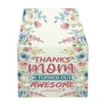 thumbnail image 1 of Dsscvnef Day Table Runner With Flowers Festive Atmosphere Decorative Decorative Table Runner Rose Room Decorations Table Cheesecloth, 1 of 5