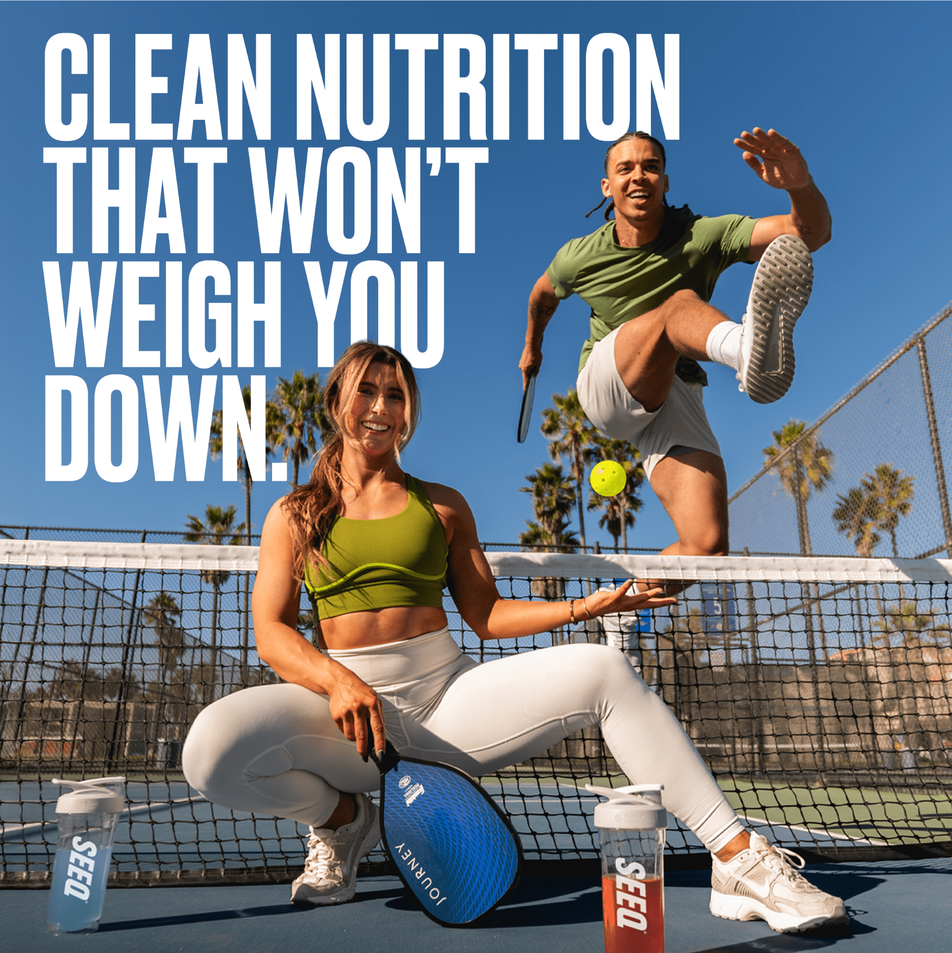 Seeq Protein Powder Tropical Pack, 12 On-The-Go Single Serve Packs