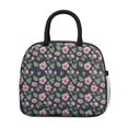 thumbnail image 2 of Womens Pioneer Flower Floral Print Pattern Lunch Box for Work,Insulated Lunch Bag for Women,Loncheras Para Mujer,Leakproof Adult Lunch Bag for Work,Beach,Travel,Picnic,Camping, 2 of 6