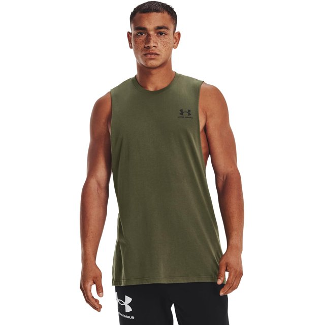 Camiseta Under Armour Sportstyle con corte en el pecho izquierdo para hombre, XXL