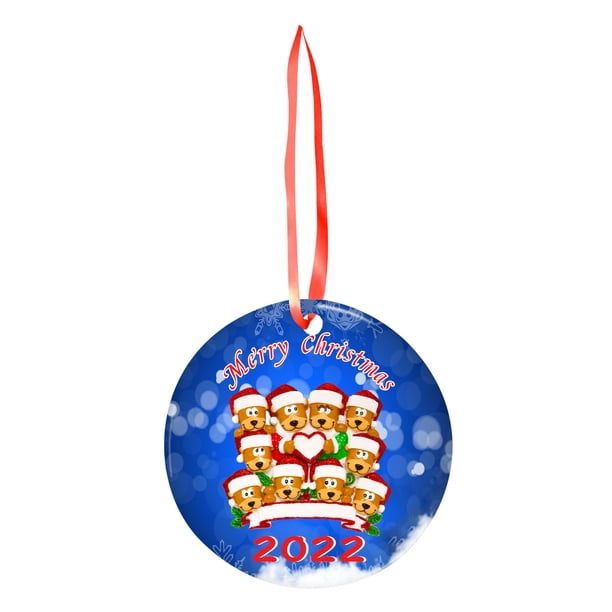 Colgante de Navidad Ganfancp Decoración Árbol de Navidad 1Pcs
