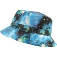 thumbnail image 3 of Galaxy Bucket Hat Fashion Space Print Summer Cap, 3 of 6