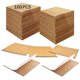 thumbnail image 1 of 100PCS Self Adhesive Cork for Coasters, Bulk 4x4inch Coaster Bottoms Self Adhesive,Squares Cork Pads with Adhesive Back, 1 of 5