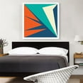 thumbnail image 2 of ARTCANVAS Mid-Century Modern Shattered Glass Canvas Art Print - Size: 36" x 36" (1.50" Deep), 2 of 9