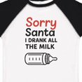 thumbnail image 4 of Inktastic Sorry Santa I Drank All the Milk Christmas Boys or Girls Toddler T-Shirt, 4 of 5