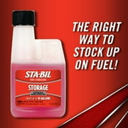 STA-BIL Storage Fuel Stabilizer for Gasoline Engines, 4 Fluid Ounces (22205) Treats 10 Gallons.