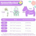thumbnail image 6 of Cute Floral Dog Harness Dress and Leash Set for Small Dog Cats Girl Puppy Bowknot Princess Birthday Dress Summer Female Pet Small Dog Clothes Lace Doggie Kitten Outfits Apparel, 6 of 8