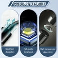 thumbnail image 5 of HIBIBUD Turtle Tank Accessories,Aluminum Alloy Reptile Heat Lamp,Push-Pull Zoom White Light UVB Light,for Lighting Turtle Boxes Watch Basking, 5 of 7