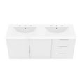 thumbnail image 4 of Modway Vitality 48" Double Sink Bathroom Vanity in White White, 4 of 8