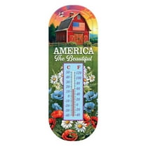 Briarwood Lane American Barn Metal Thermometer