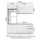 thumbnail image 4 of Cocina Integral Completa Madesa Laura 190cm Blanco, 4 of 8