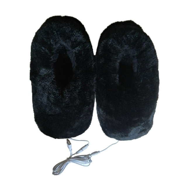 Zapatos de calefacción USB Almohadilla térmica extraíble gruesa Calentador de pies bajo 5V Alivio frío para senderismo Camping Deportes al aire libre marrón Baoblaze Calentador de pies calentado