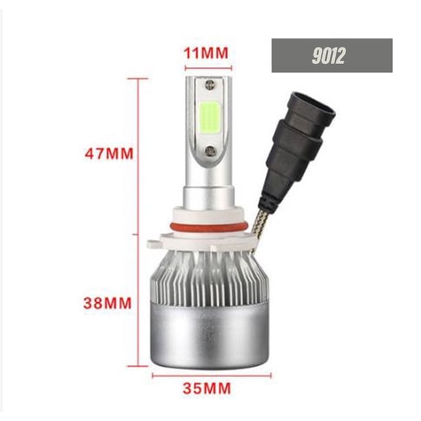 Luces led Para Coche Faros Led Automotriz Kit De Faros Focos Led C6 H4 Hb2 9003 Alta Baja 8000lm 6000k antiniebla LED