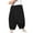 #287-Black, variant on Men's Casual Pants with Loose Fit Harem Style Trendy Retro Design Comfortable Streetwear