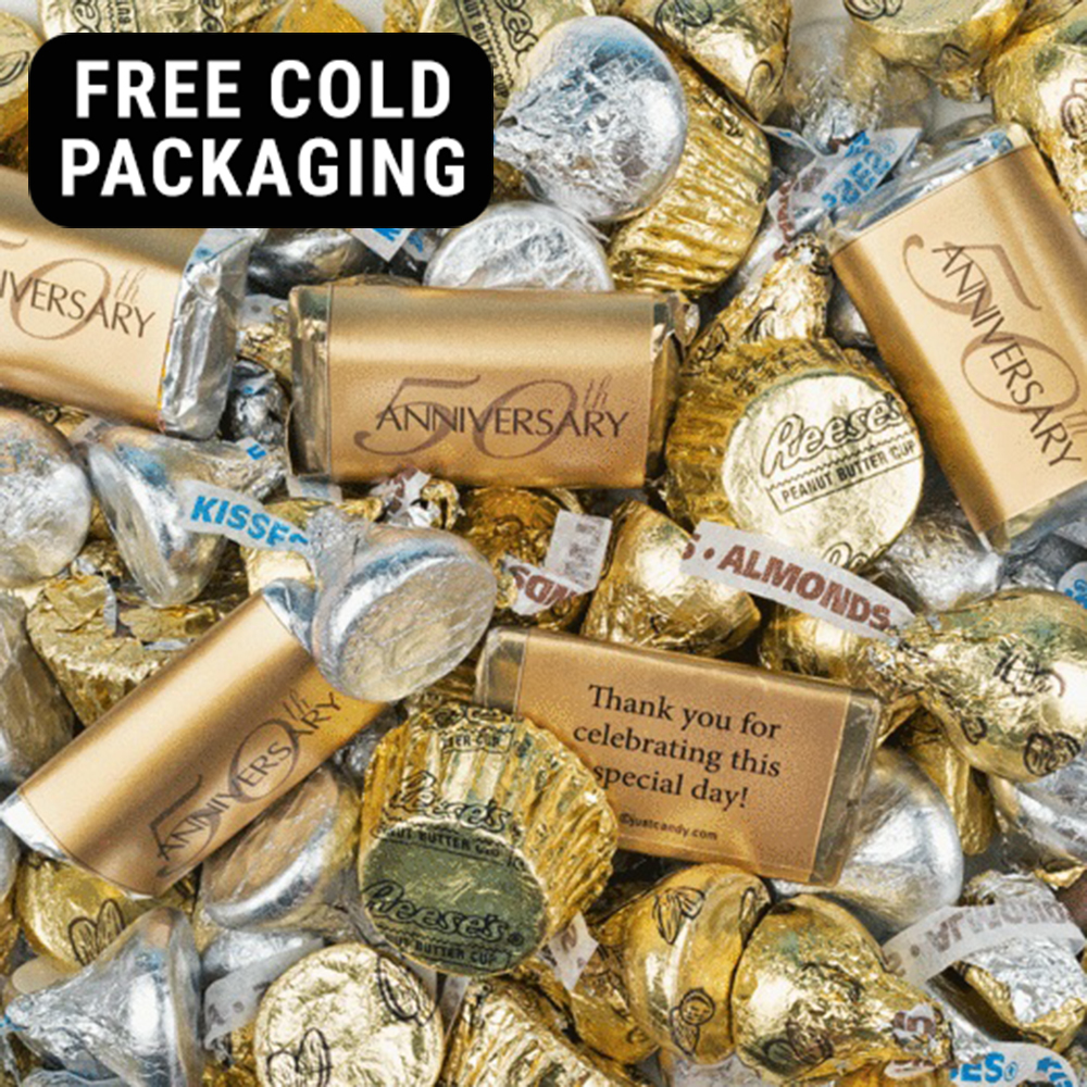 50th Anniversary Hershey's Candy 3lb Gold