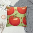 thumbnail image 2 of Nawypu Tomatoes Pillowcase Soft Breathable Pillow Case with Hidden Zipper for Hair and Skin Cozy Pillow Covers for Sleeping Without Insert, 2 of 5