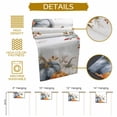 thumbnail image 5 of Fall Orange Pumpkin Table Runner, Autumn Thanksgiving Kitchen Dining Table Decoration for Home Party Decor 13x60 Inches, 5 of 9