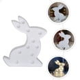 thumbnail image 3 of CIMAXIC LED Night Light Creative Rabbit Shaped Night Light Desktop LED Night Light without Battery for Party,9.45"X7.48"X1.1", 3 of 5