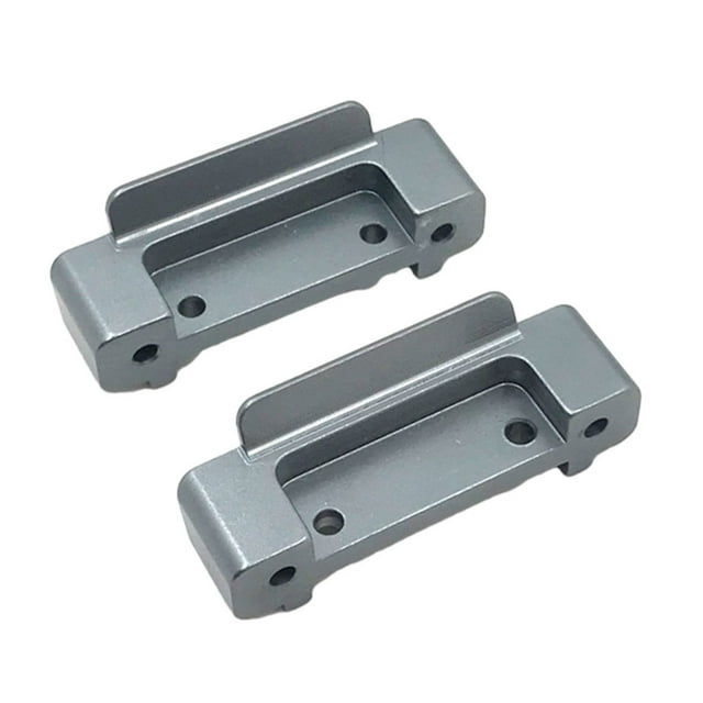 maskred 2pack/lot RC Car Aluminium Alloy Front And Rear Fender For Wltoys 1/18 A949 RC Car Front And Rear titanium 1Set