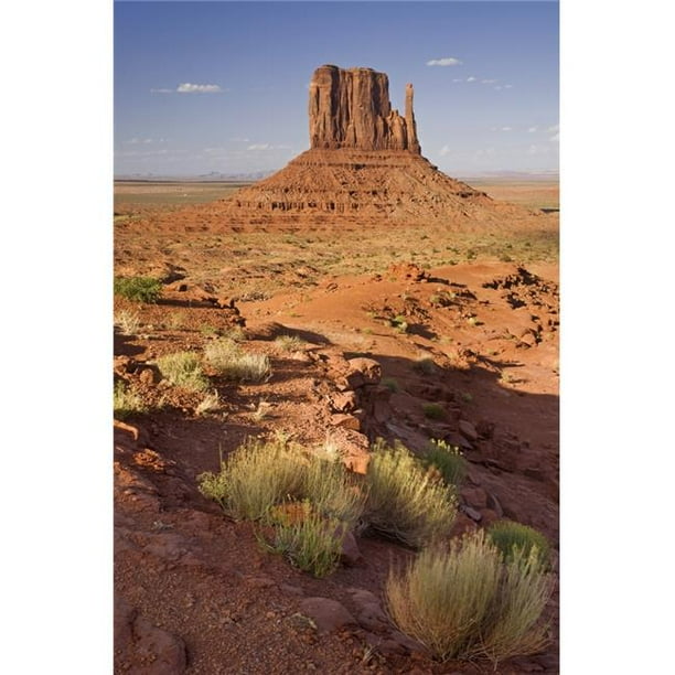 Monument Valley Colorado Plateau Arizona Utah Usa Poster Print 44 Large 22 X 34 Walmart Com Walmart Com