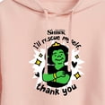 thumbnail image 3 of Shrek - Fiona Rescue Myself - Juniors Cropped Pullover Hoodie, 3 of 5