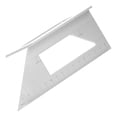 thumbnail image 3 of Straight Ruler, 45°/90° T Angle Angle Measuring Tool 0-150mm Accurate For Woodworking For Crafts For Engineers, 3 of 8