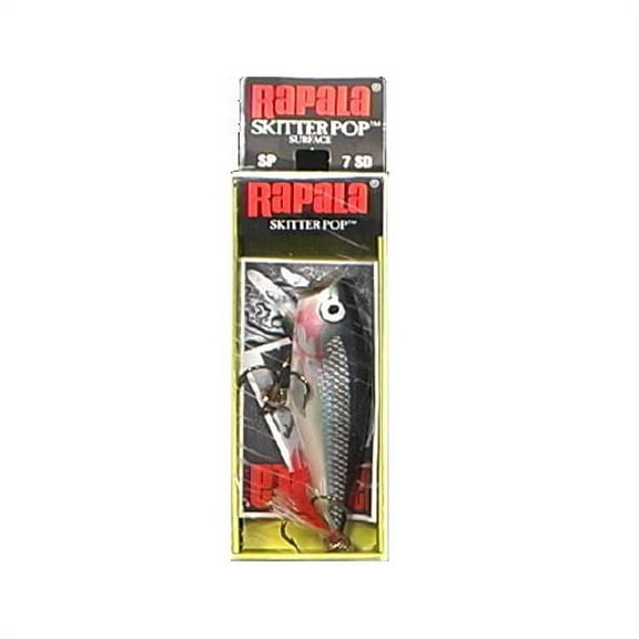 Rapala Skitter Pop 07 Topwater Fishing Lure 2.75" 1/4oz Shad