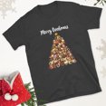 thumbnail image 2 of Parejas Camisas Navideñas Para Hombres Mujeres Camiseta Divertida Manga Corta Estampado Tops Blusa Regalo de Navidad Odeerbi  ODB208858, 2 of 8