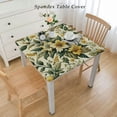 thumbnail image 2 of nygtbtfer Round Tablecloth, Energetic Romantic Spring Blossoms Pattern, Circle Table Cloth Cover for Dining Room Kitchen Decoration, 2 of 7