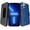 Blue, variant on BELTRON Combo Case with Belt Clip forBELTRON Combo Case with Belt Clip for iPhone 13 Pro Max, Super Slim Rubberized Protective Grip Case & Swivel Belt Clip Holster with Built-in Kickstand Blue