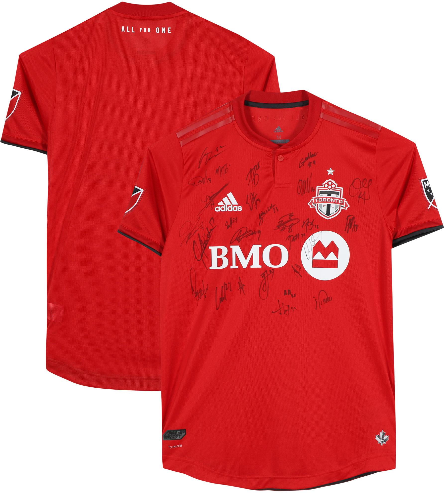 Toronto FC Autographed TeamIssued Jersey from the 2019 MLS Season with