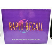 Rapid Recall Board Game