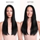 thumbnail image 5 of Extensiones de cabello Wennalife con clip en negro azabache, 40 cm, 120 g, 7 unidades, 5 of 6