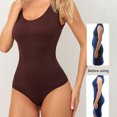 thumbnail image 2 of FLMEI Shapewear for Women Tummy Control Bodysuits Double Control One-Piece Body Shaper Large Size Tummy Waist Cincher for Womens, 2 of 9